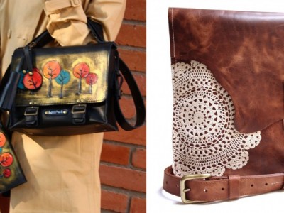 Genuine leather bags, wallets, accessories; entirely handmade