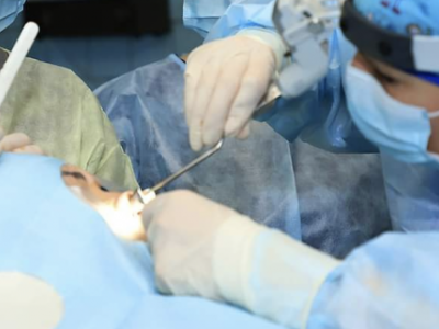 Plastic surgery of the ear.